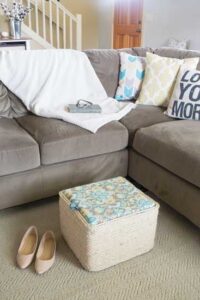 DIY Storage Ottoman Image